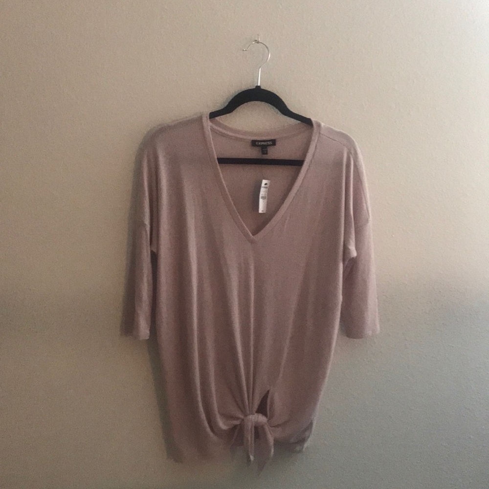 Express Pale Pink Top